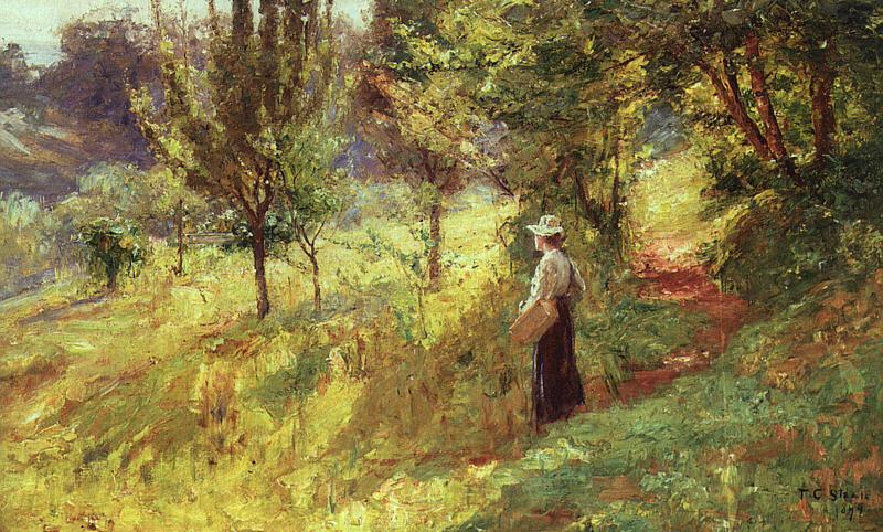 Berry Picker, Theodore Clement Steele